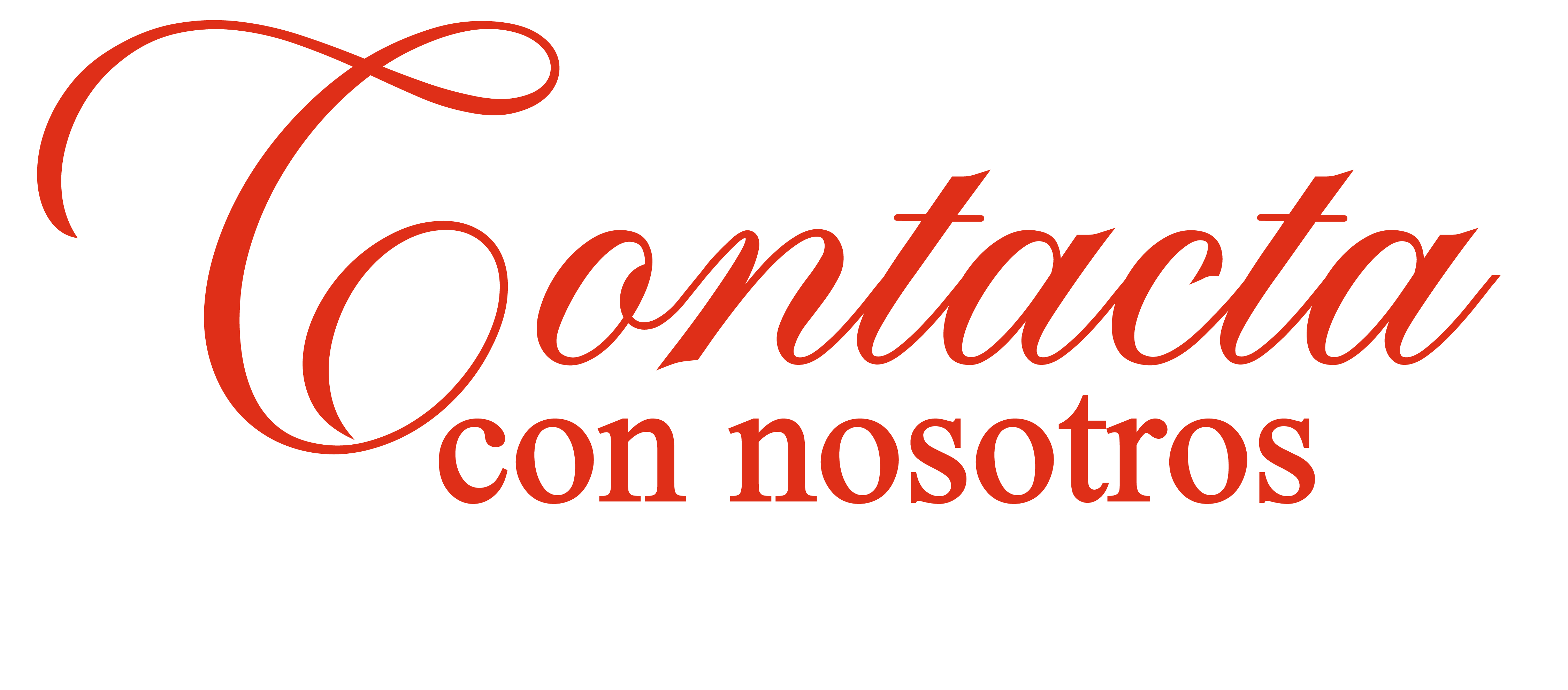 Contacta con nosotros