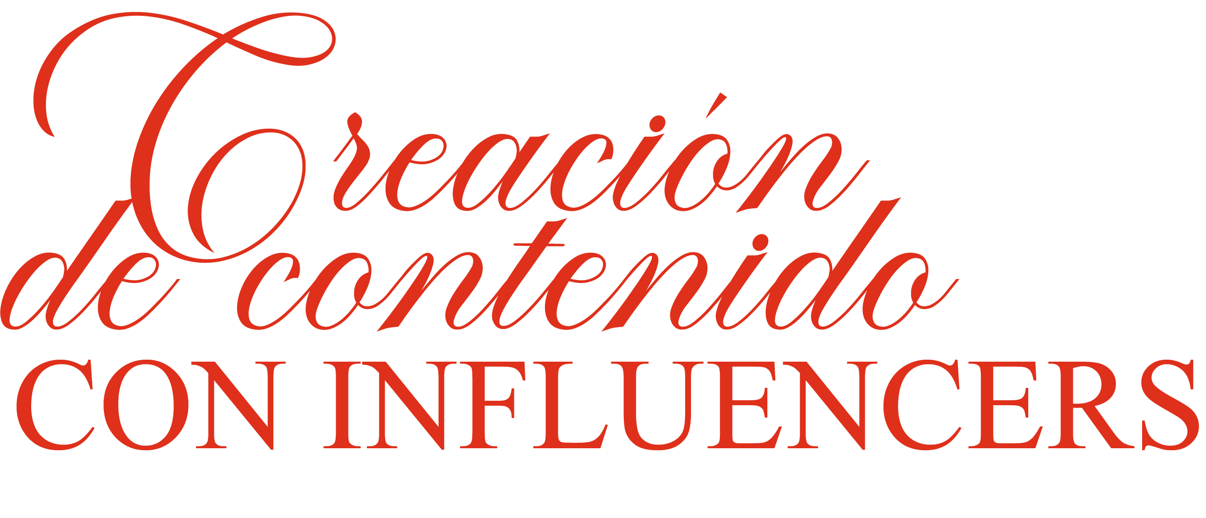 Creación de contenido con influencers